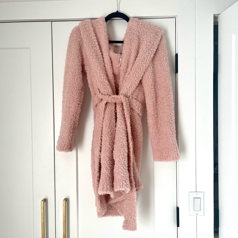 Soft Fuzzy Pink Robe - image 3